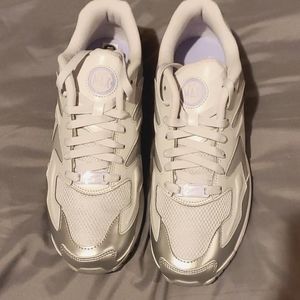Nike Air Max2 Light, US10, Grey, Silver and Lilac.
